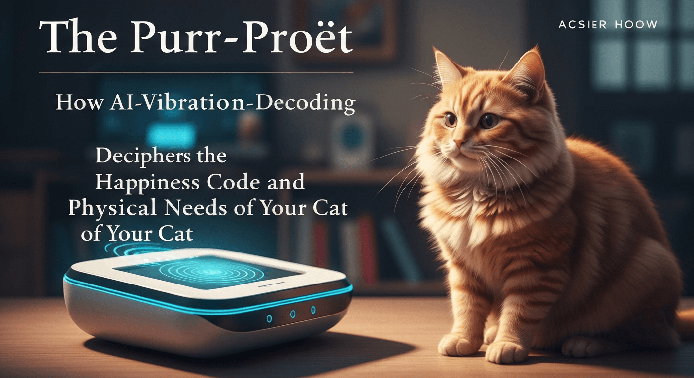 De Purr-Profeet: Hoe AI-Vibratie-Decodering het Geluk van Jouw Kat Ontcijfert