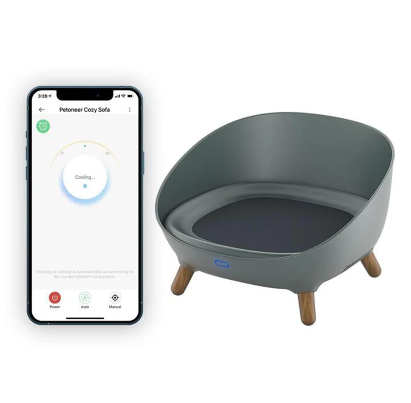 Petoneer Cozy Sofa
 | Heated bed view 5