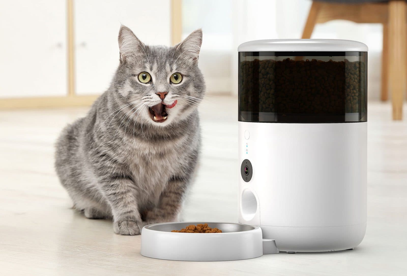 Petoneer NutriVue feed dispenser met camera view 2