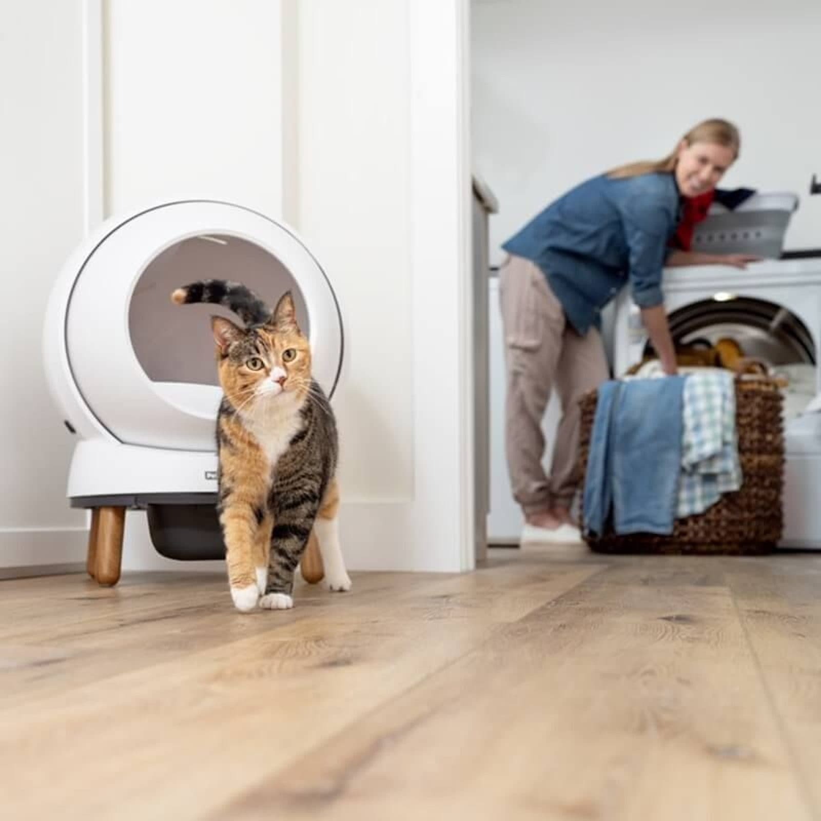 PetSafe® ScoopFree SmartSpin™ Automatische zelfreinigende kattenbak view 3